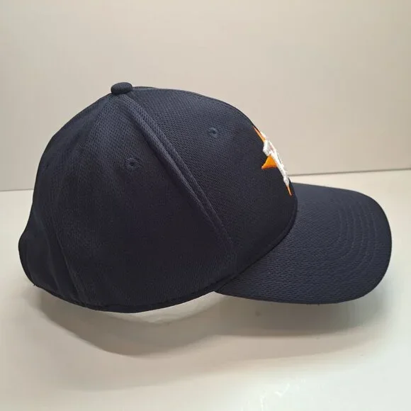 Houston Astros MLB Team Cap Hat Embroidered Logo Adjust Strap OSFM Blue Star - Picture 8 of 11